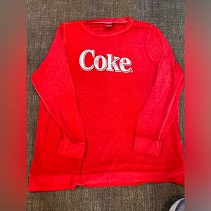 Woman’s Coca Cola Coke shirt